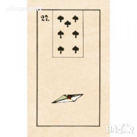 карти оракул AGM OLD LENORMAND нови​  Атмосферата на ранните карти на Lenormand - покана за много сп, снимка 4 - Карти за игра - 32699947