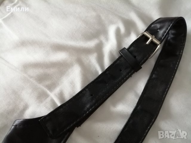 Кожен харнес корсет колан под бюста с цип, катарами и презрамки р-р S , снимка 6 - Корсети, бюстиета, топове - 43683261