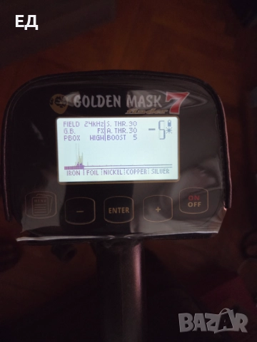 Golden Mask 7 със две сонди 33×28 cm и 13×18см ., снимка 7 - Друга електроника - 52807420