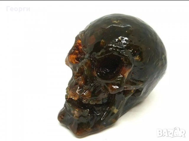 Масивна фигура от Балтийски кехлибар , снимка 6 - Други ценни предмети - 34636815