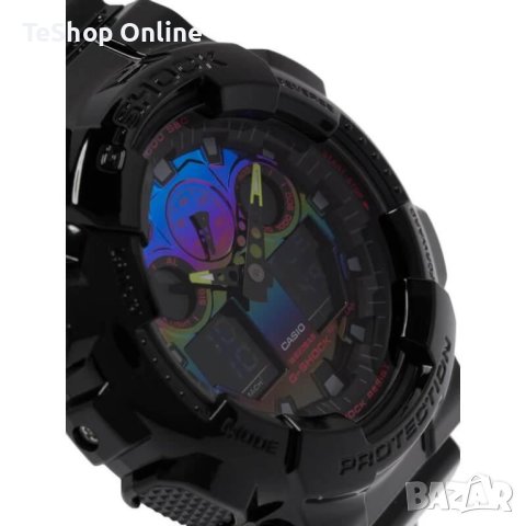 Мъжки часовник Casio G-Shock RGB Series GA-100RGB-1AER, снимка 6 - Мъжки - 43868322