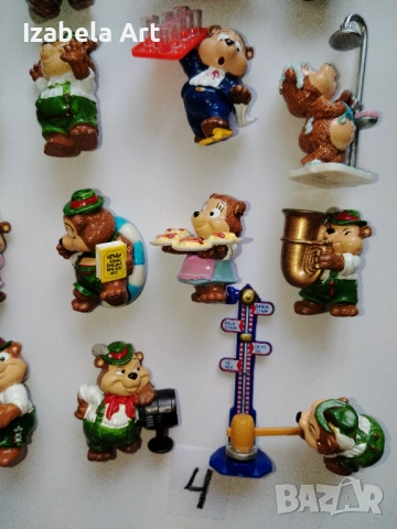 35бр фигури Kinder МЕЧЕТА/стари Киндер играчки от шоколадови яйца , снимка 5 - Колекции - 52022081