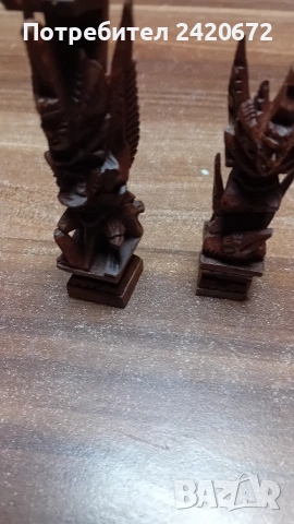 уникат на шах и табла дърворезбовани, снимка 3 - Шах и табла - 53198161