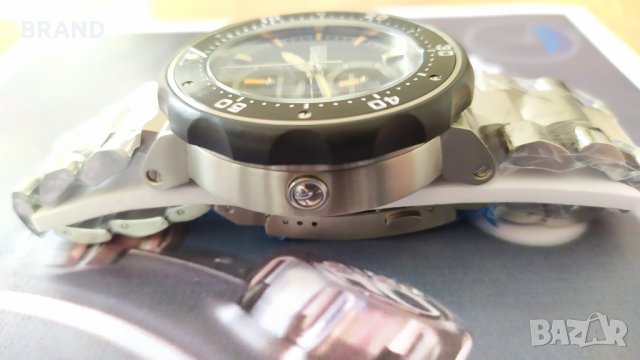 Масивен мъжки часовник ORIS Prodiver Chronograph 51мм quartz клас 6А+, снимка 6 - Мъжки - 28944650