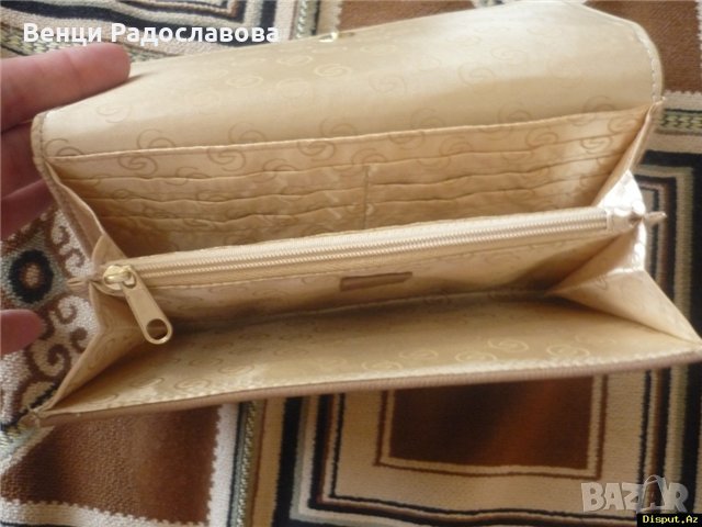 Портмоне GG бежово , снимка 2 - Портфейли, портмонета - 15768394