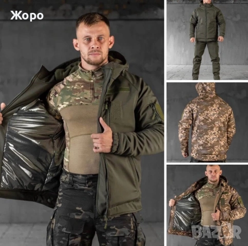 ЗИМЕН КОМПЛЕКТ с ТЕРМОЗАЩИТА и Мембрана+ПОДАРЪК-Термобельо+Тактически Колан+Гривна за Оцеляване, снимка 5 - Екипировка - 53220222