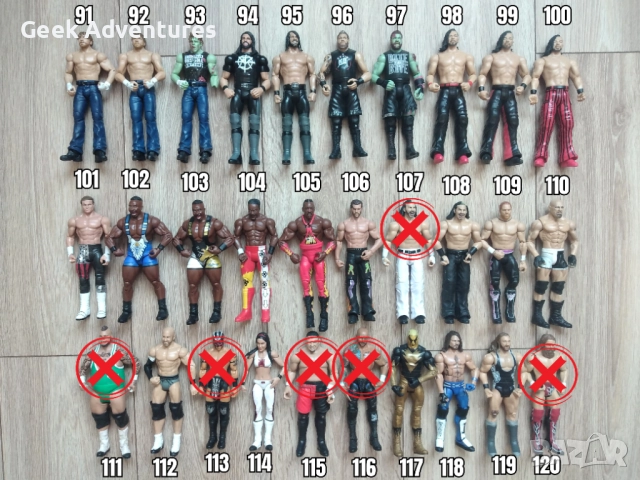 WWE Кеч Колекция - Екшън Фигурки, Аксесоари, Кечисти, Списания, Картички, снимка 5 - Колекции - 47660667