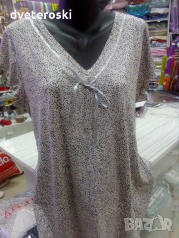 Дамска пижама с къс ръкав размер 4 ХЛ , снимка 7 - Пижами - 18102708