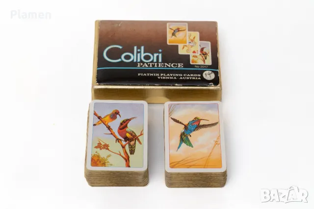 Лот от 4 комплекта карти Piatnik с дизайни в стил Rokoko, снимка 10 - Карти за игра - 48117729