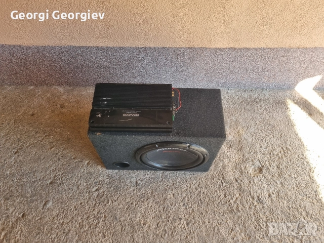 бас каса с усилвател , снимка 3 - Тонколони - 52914802