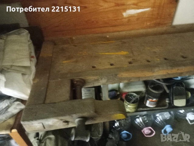 дърводелски тезгях, снимка 4 - Антикварни и старинни предмети - 52475187