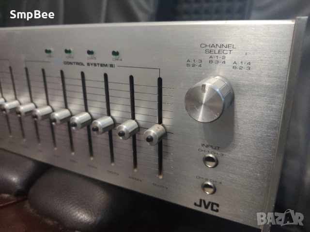 Еквилайзер JVC SEA-V7E, снимка 2 - Ресийвъри, усилватели, смесителни пултове - 52309149