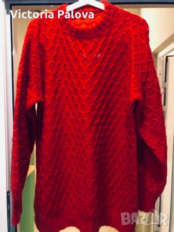 Прекрасна блуза-пуловер,овърсайз, снимка 1 - Блузи с дълъг ръкав и пуловери - 27549141
