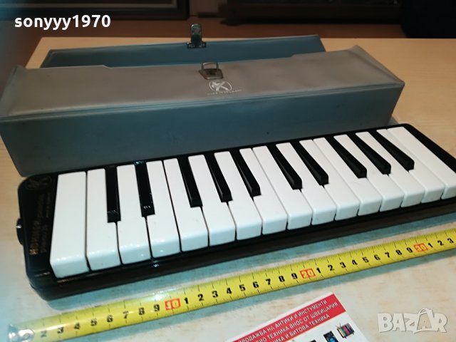 hohner melodica piano 26-made in germany 0106211233, снимка 2 - Духови инструменти - 33067057