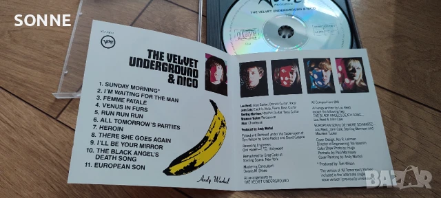 The Velvet Underground & Nico (CD), снимка 7 - CD дискове - 50594015