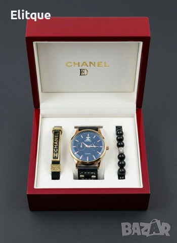 подаръчни комплекти  lacoste hublot chanel , снимка 5 - Подаръци за мъже - 52908164