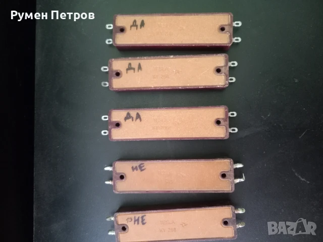 Високоволтови диоди Тесла., 5 броя., снимка 6 - Антикварни и старинни предмети - 51050351