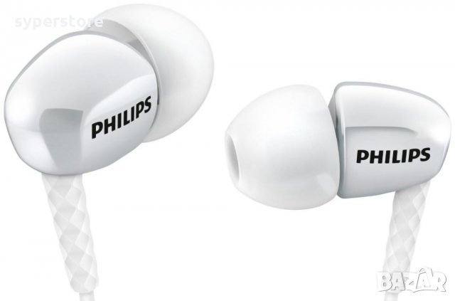 Слушалки Philips SHE3900WT Rich Bass бели тапи за ушите In-earphone, снимка 5 - Слушалки, hands-free - 28084328