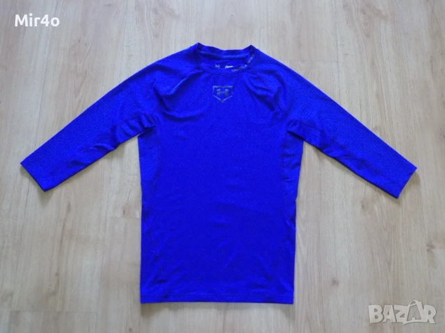 блуза under armour тениска худи горнище екип фанела оригинална спорт фитнес крос тренировка мъжка M