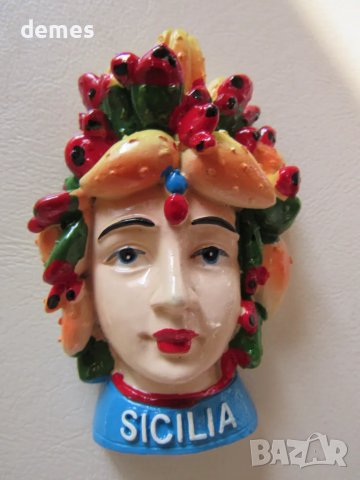 Сет от два броя магнити-мавър от Сицилия, Италия, снимка 9 - Колекции - 48045427