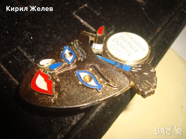 ПОЗЛАТЕНА РЯДКА БРОШКА - МАСКА 22757, снимка 9 - Други - 33423098