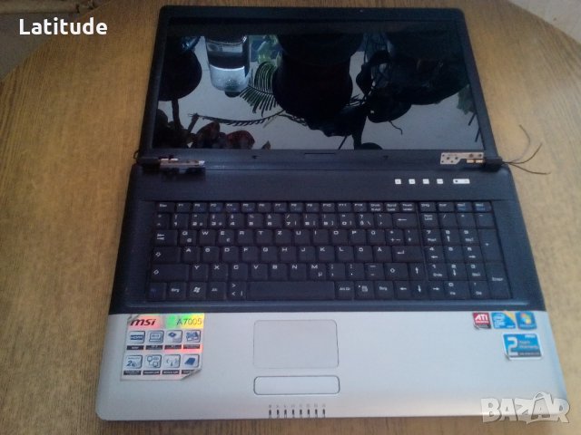 MSI A7005 17.3"LED на части, снимка 7 - Лаптопи за дома - 26661439