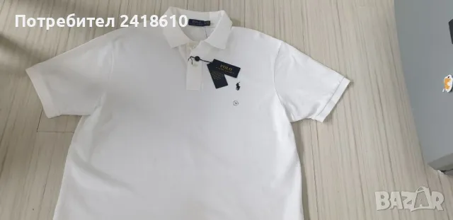 POLO Ralph Lauren Pique Cotton Custom Slim Fit Mens Size 2XL НОВО! ОРИГИНАЛ! Мъжка Тениска!, снимка 8 - Тениски - 50068244