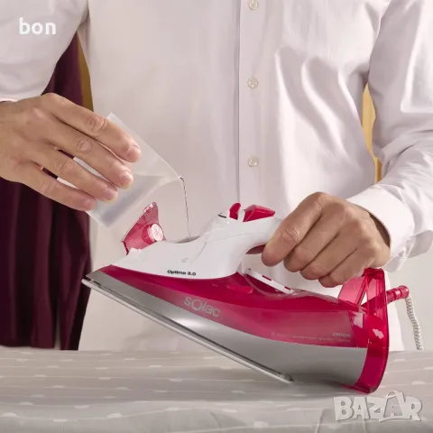 Парна ютия Solac Optima 3.0, снимка 8 - Ютии - 49542375