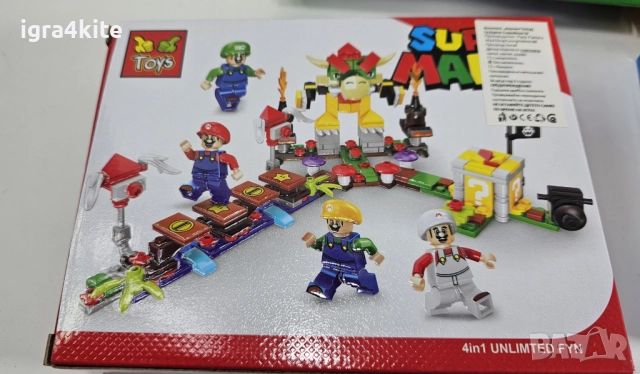 4в1 конструктори Супер Марио, снимка 2 - Конструктори - 52817597