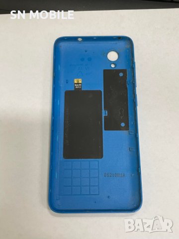 Оригинален заден капак за Alcatel 5033Y син употребяван, снимка 2 - Резервни части за телефони - 43199216