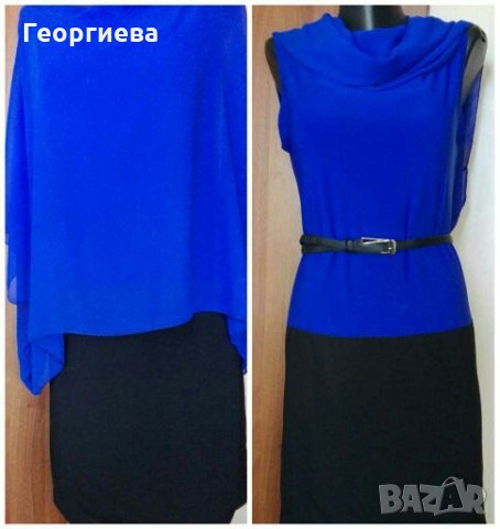 Прекрасна френска рокля 👗🍀S,M,L👗🍀 арт.391, снимка 1 - Рокли - 28123389