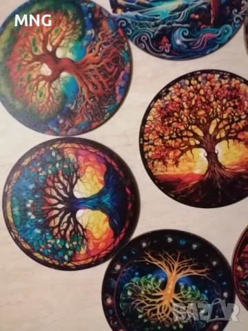Подложки за чашки, снимка 4 - Декорация за дома - 52260489