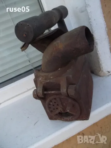 Ютия стара на въглища с комин, снимка 4 - Други ценни предмети - 47896917