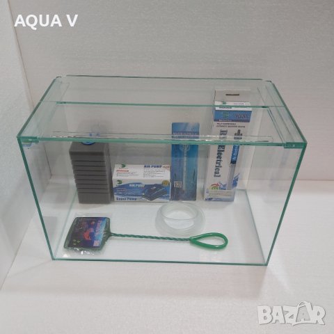 Аквариум 32 литра - оборудван, снимка 3 - Аквариуми - 35235413