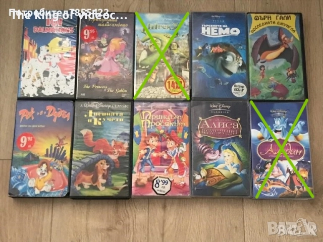 Видеокасети над 140 броя VHS, снимка 6 - Анимации - 50816903
