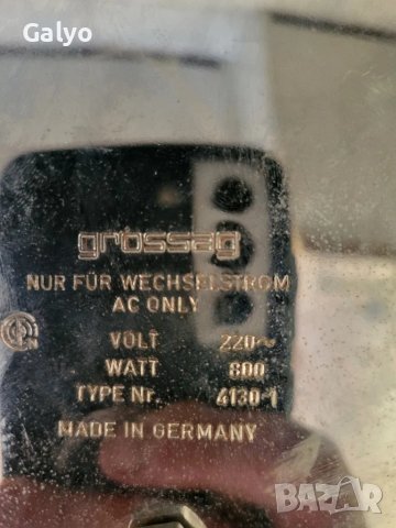 Стари немски гофретници Grossag, Maybaum, , снимка 4 - Тостери - 49330274