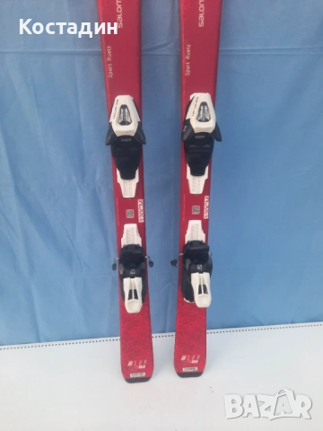Карвинг детски ски  Salomon QST LUX JR 120 см., снимка 3 - Зимни спортове - 52506173