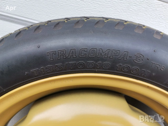 ОРИГИНАЛНА Патерица / Резервна гума 16" за СУБАРУ Форестър, Легаси, Импреза, Аутбек, снимка 3 - Гуми и джанти - 53470397