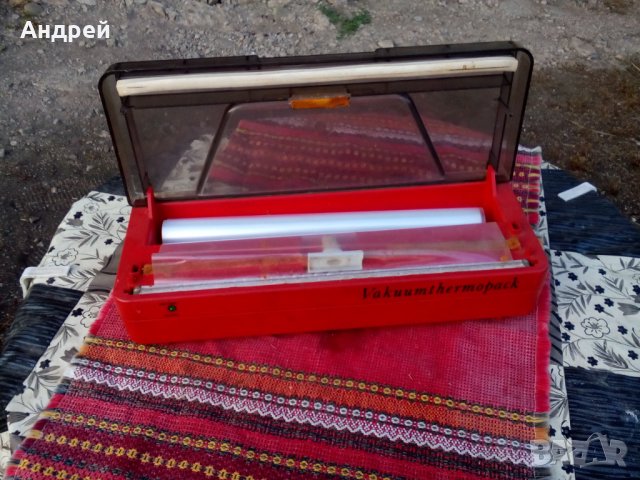 Стар уред за пакетиране,вакумиране Vacumthermopack, снимка 4 - Антикварни и старинни предмети - 27345540