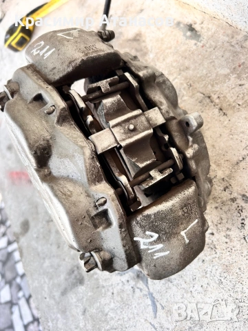 Спирачен апарат преден ляв за Мерцедес Е-класа W211.бензин 3.5, снимка 2 - Части - 53048071