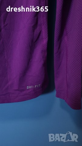 NIKE Dri-Fit Блуза/Дамска XS, снимка 5 - Блузи с дълъг ръкав и пуловери - 43178603