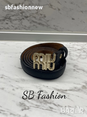 Miu Miu колан естествена кожа, снимка 2 - Колани - 51718772