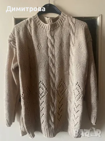 Дамски блузи, пуловери - ръчно и машинно плетиво, снимка 13 - Блузи с дълъг ръкав и пуловери - 22047894