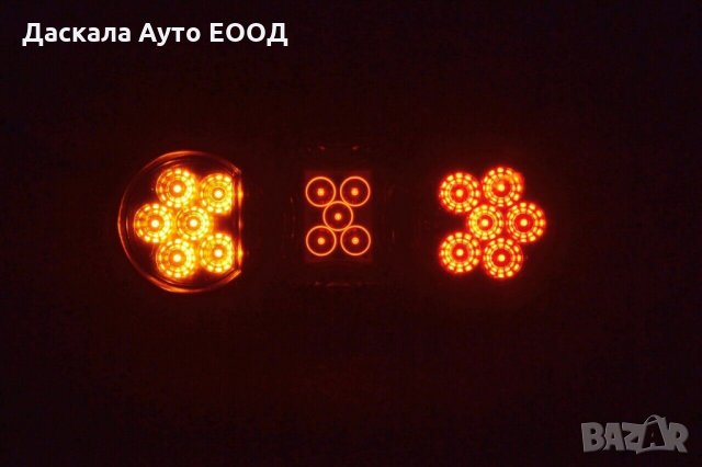 1 бр. ЛЕД LED стопове овал с три функции , 12-24V , Полша , снимка 4 - Аксесоари и консумативи - 35518495