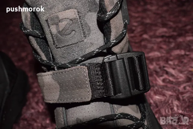 ECCO Men Exostrike Gore-tex/Waterproof Buckle Hiking Boot Sz EU42 US8.5 UK.5, снимка 5 - Мъжки боти - 48869896