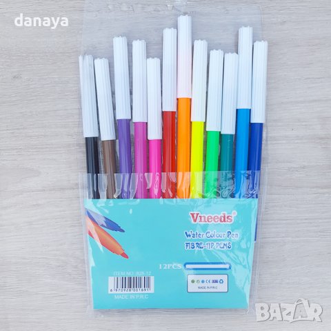 3024 Комплект флумастери, 12 цвята