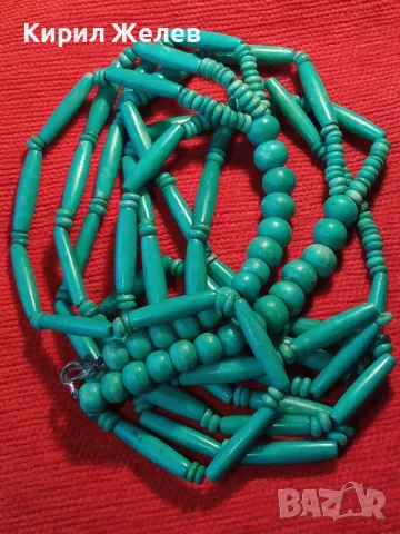 КРАСИВА ВИНТИДЖ АРТ ХЕНД МЕЙД ОГЪРЛИЦА 47329, снимка 8 - Колиета, медальони, синджири - 47198775