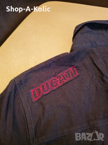 Original Puma X Ducati Short Sleeve Shirt, снимка 4 - Ризи - 50679182