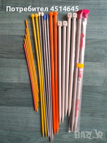 Игли, куки, обръчи за плетене , снимка 5 - Други стоки за дома - 50980981