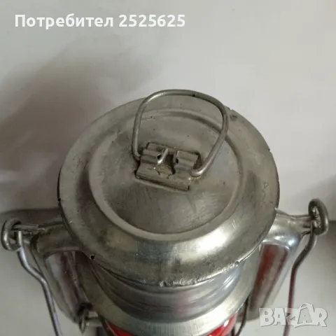 Газен фенер БАТ 158 - GDR, снимка 4 - Декорация за дома - 46885587